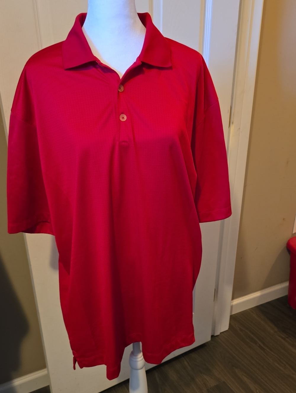 NikeGolf Red Men's Performance Polo